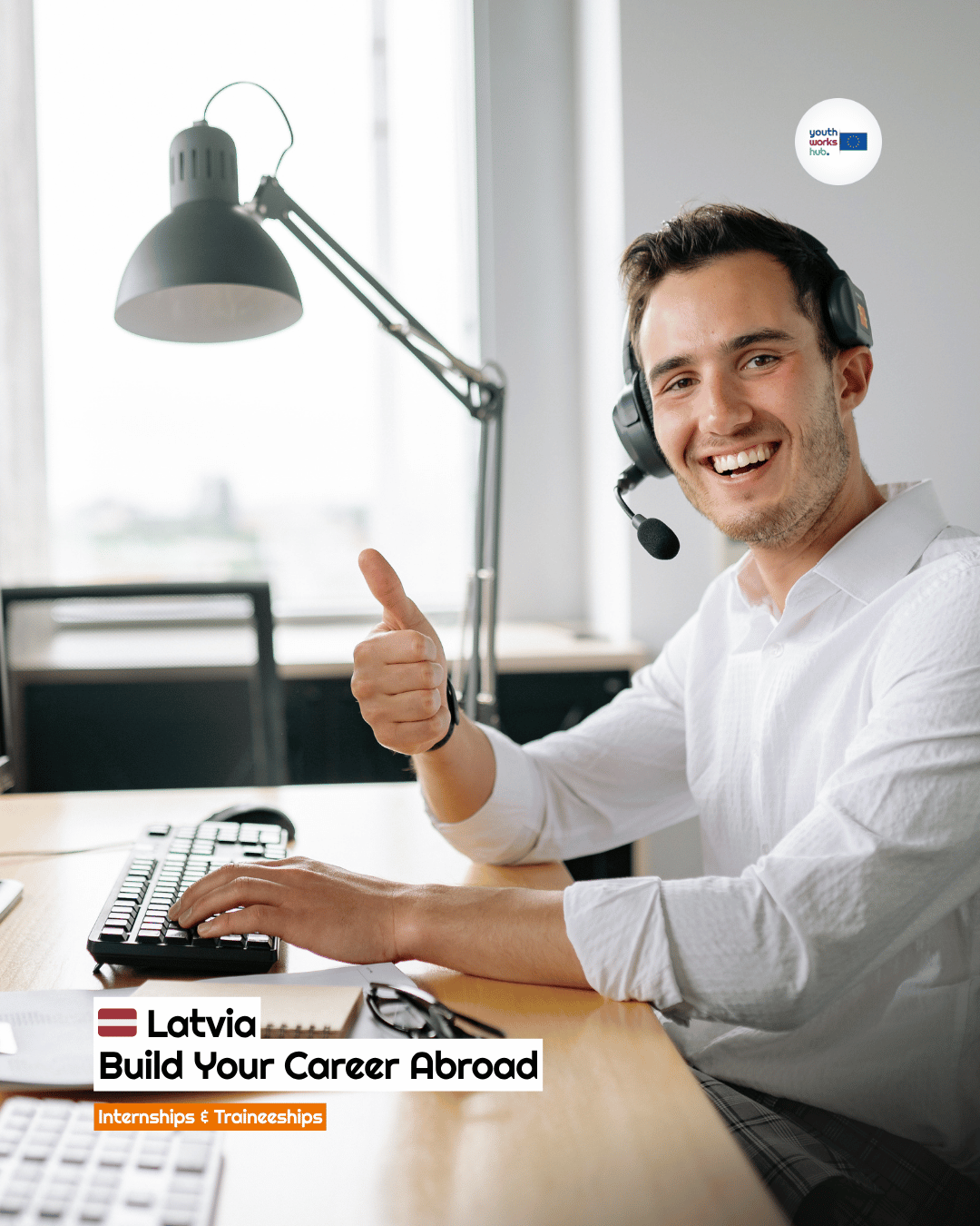 🇱🇻 Internship in Latvia 💼 Sales Intern at a Creative Media Company 📈 — Erasmus+