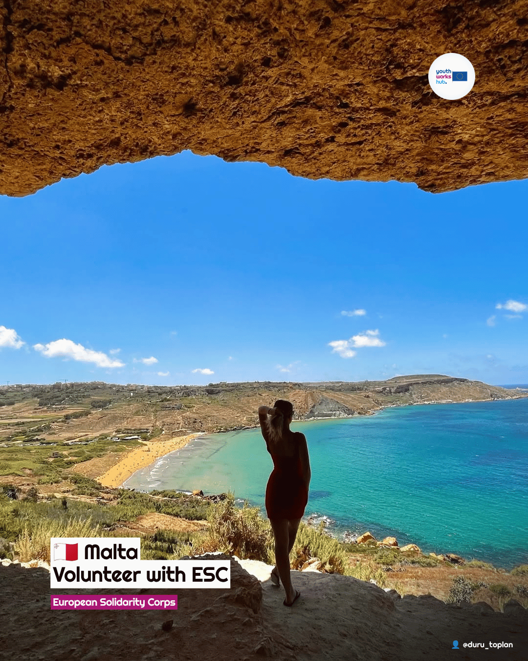 🇲🇹 ESC Volunteering in Malta 🦅 Conservation Assistant with BirdLife — Bird Protection & Wildlife Crime Detection 🔭