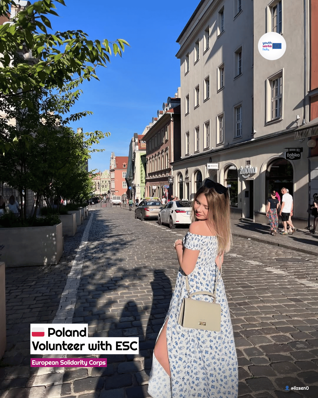 🇵🇱 ESC Volunteering in Poland 🎉 Youth Day Event — International Team for a City Celebration ✨