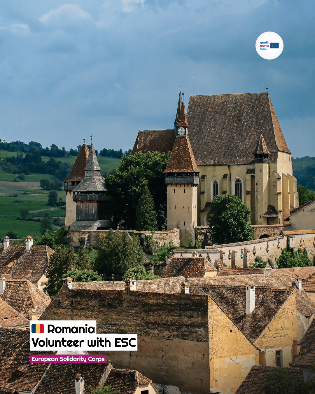 🇷🇴 ESC Volunteering in Romania 💼 Help Desk YOUth — Career Guidance & CV Support for Young People 🎯
