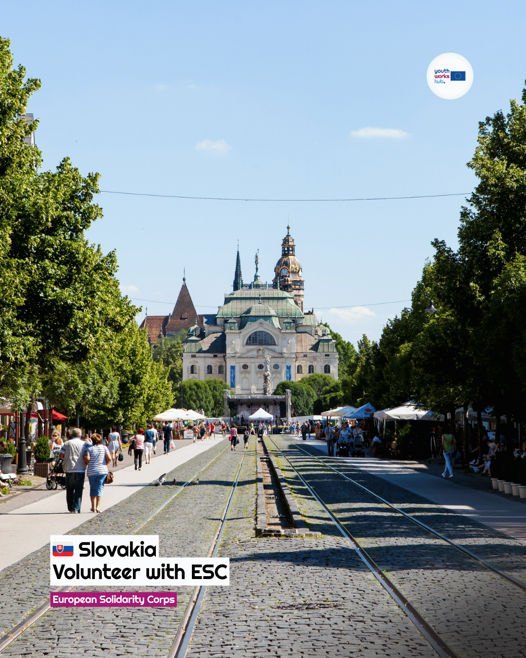 🇸🇰 ESC Volunteering in Slovakia ✝️ Short-Term Catholic Community Project — Youth Centre & Camps ⛪