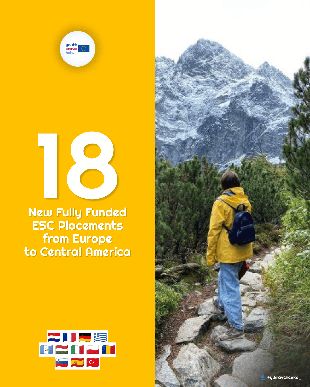 🌍 18 New Fully Funded ESC Placements from Europe to Central America — Bird-of-Prey Monitoring in Dadia, a Black Forest Care Home & Nature Education in the French Countryside