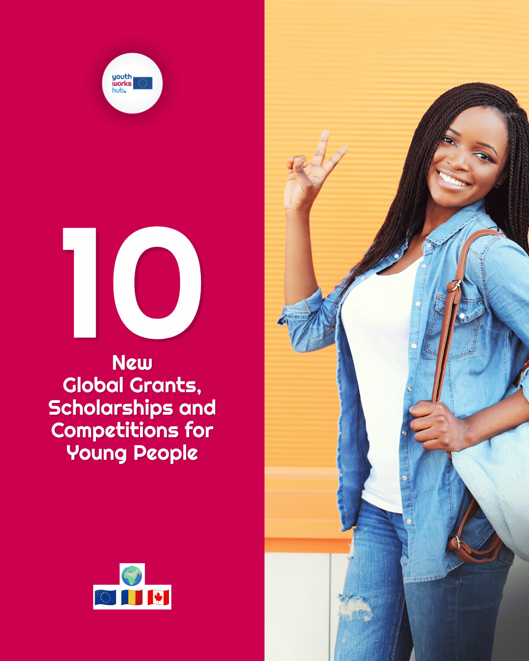 🌍 10 New Global Grants, Scholarships & Competitions for Young People — a $25,000 Charlemagne Fellowship, a Fully Funded McGill Master's & a UNESCO Leadership Programme with $10,000