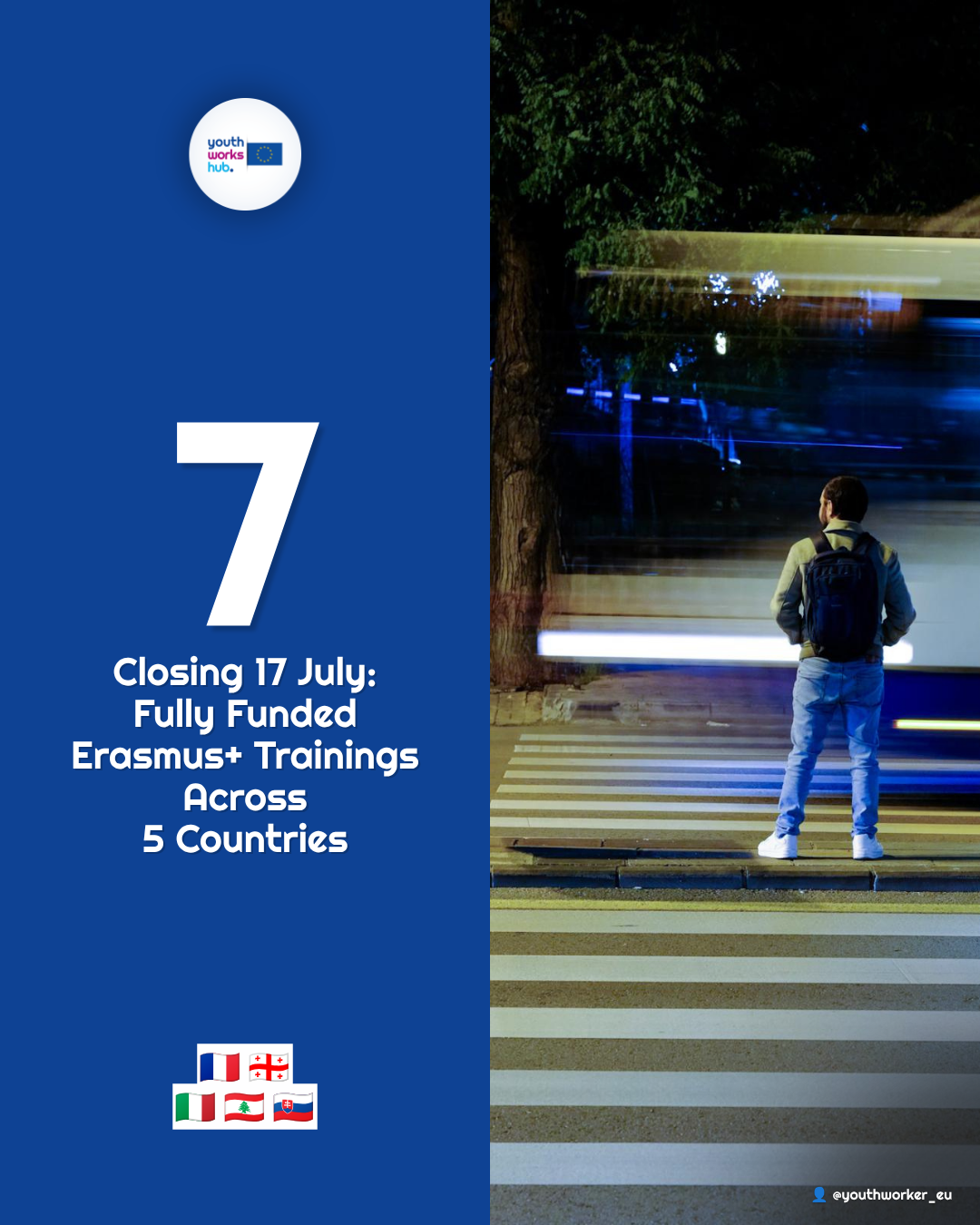 ⏰ Last Call for 7 Erasmus+ Courses — Mindfulness in Rural France, Nature-Based Learning in Slovakia & Youth Mental Health Through Games