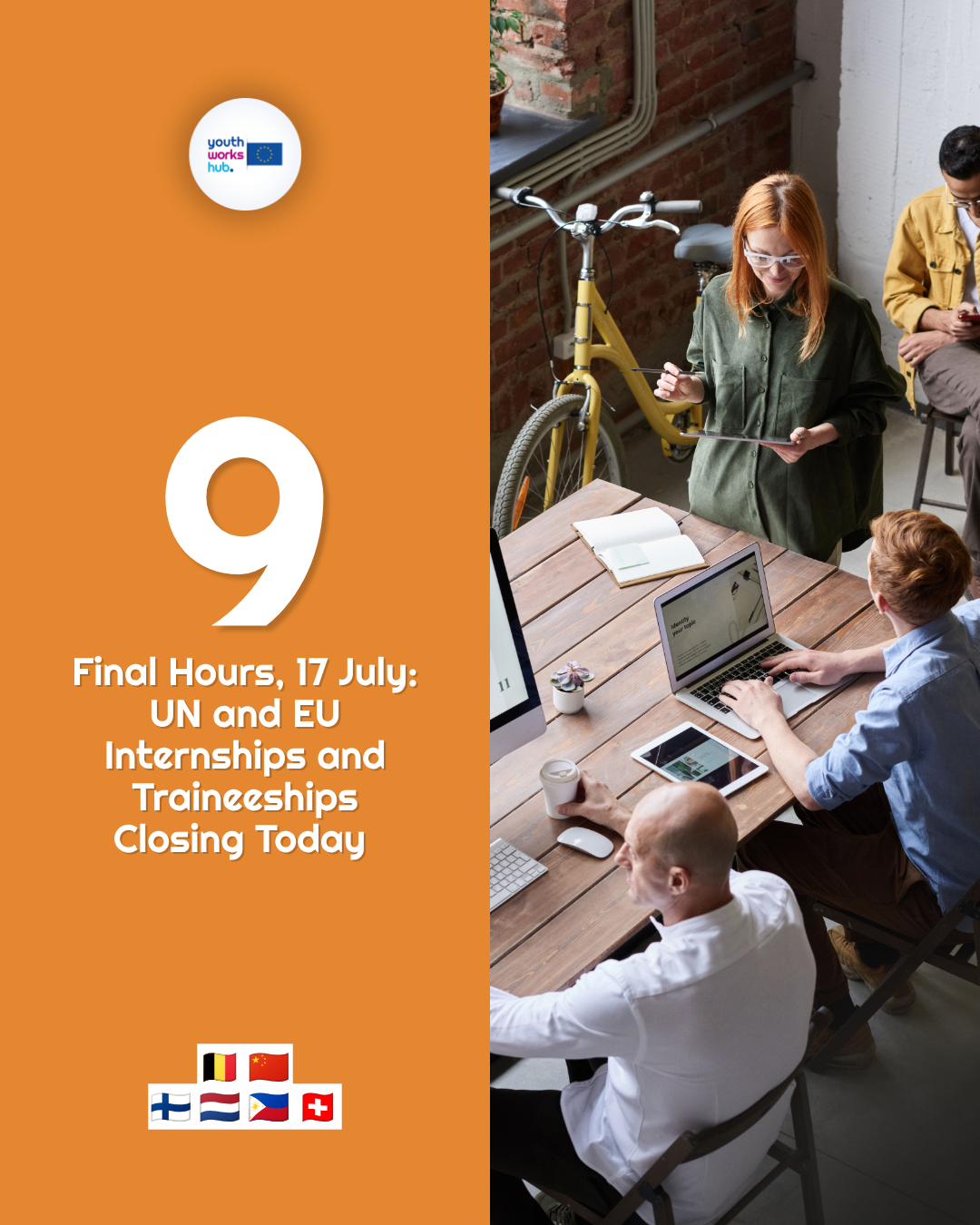 🚨 Final Hours, 17 July: 9 UN & EU Internships Closing Today — IOM Manila, the UN Resident Coordinator in Beijing & Economic Policy at Eurochambres
