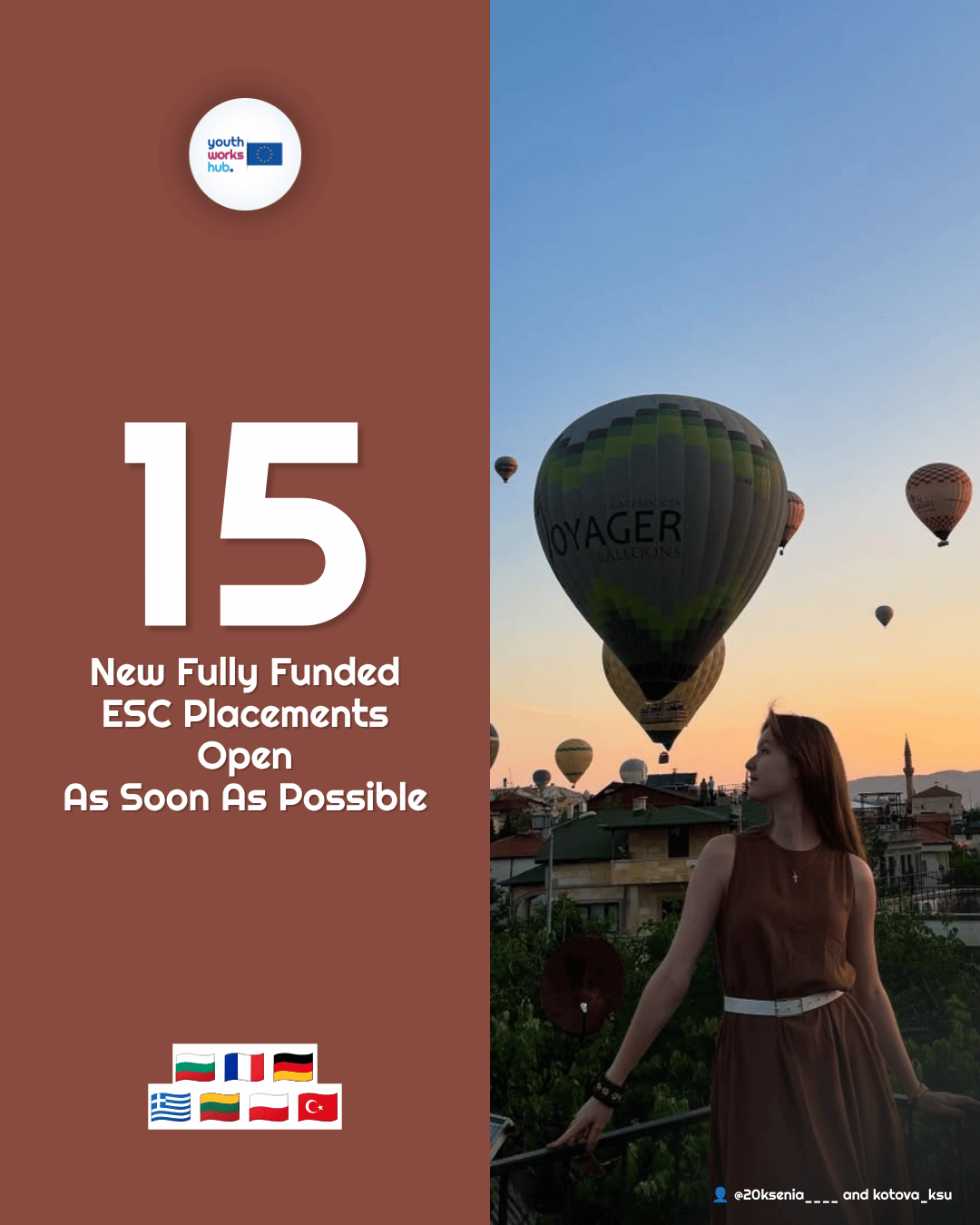 ⚡ 15 Fully Funded ESC Placements Open As Soon As Possible — a Fablab High School in France, Organic Farming in Germany & an Intergenerational House in Lithuania