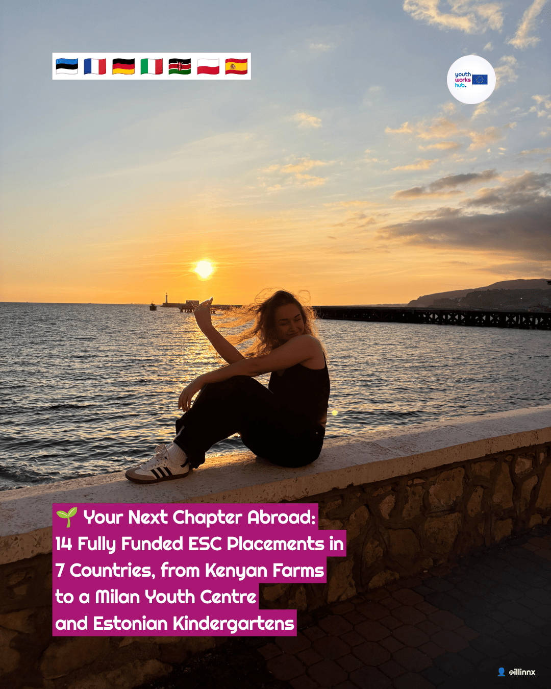 🩷 From a Kenyan Model Farm to a French Coastal Bay: 14 Fully Funded ESC Placements Across 7 Countries, Travel, Housing and Food Covered