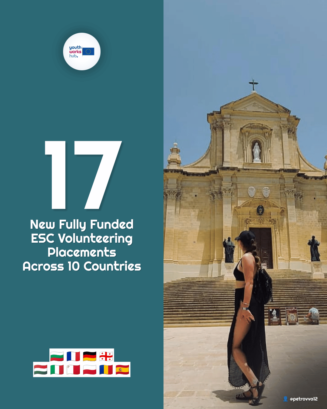 🌍 17 New Fully Funded ESC Volunteering Placements Across 10 Countries — Cloisonné Jewellery Marketing for Displaced Women in Georgia, an Animal Sanctuary in Italy & Archaeology in Murcia