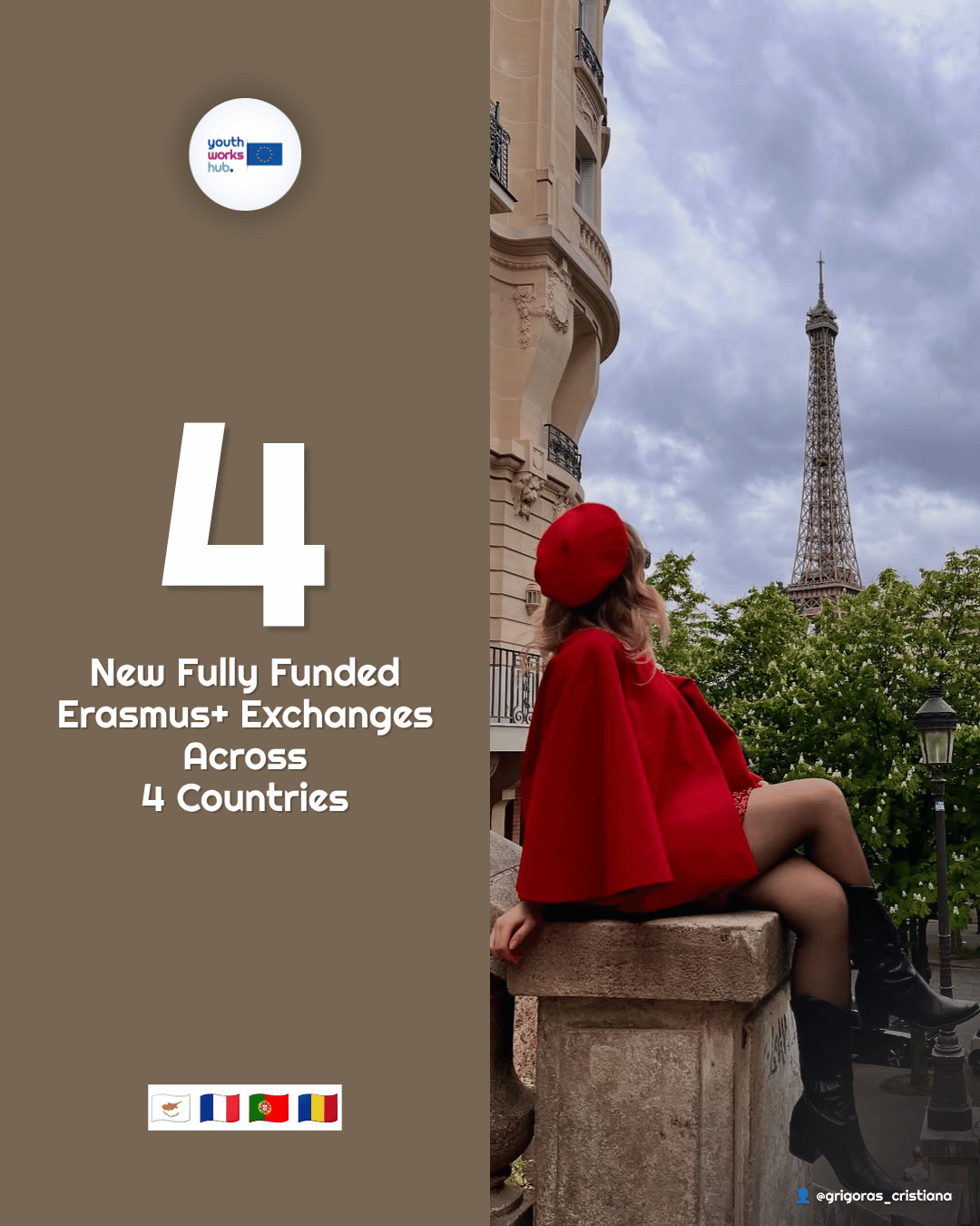 🎬 4 New Fully Funded Erasmus+ Exchanges Across 4 Countries — Music, Ecology & Youth Autonomy in France, Money Skills in Romania & Basketball Inclusion in Cyprus