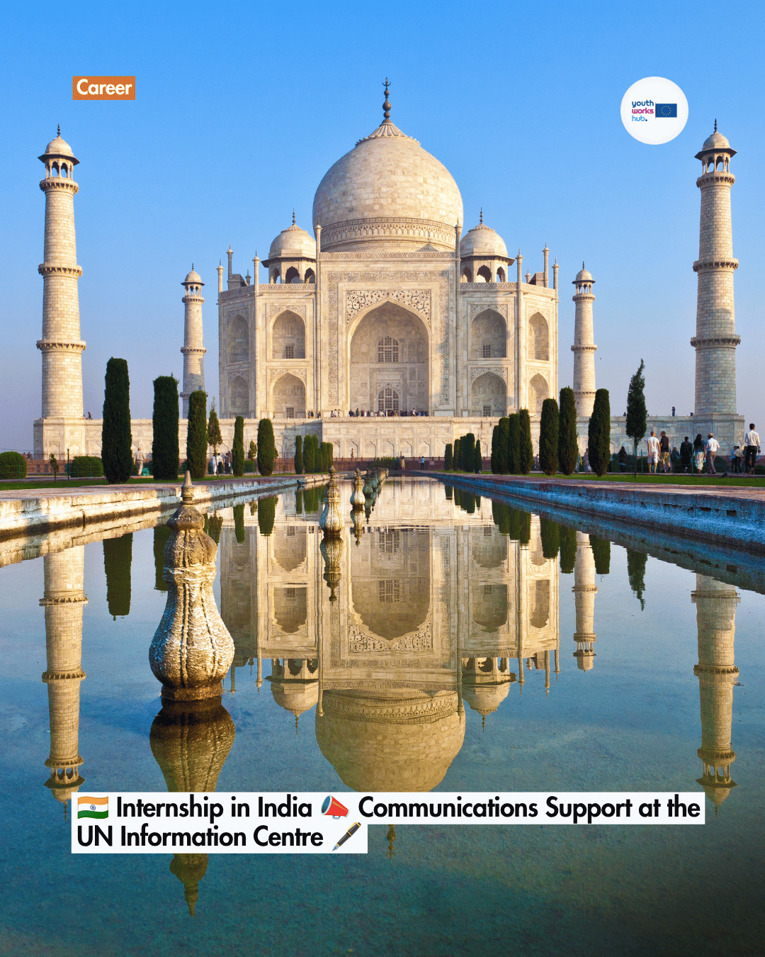 🇮🇳 Internship in India 📣 Communications Support at the UN Information Centre 🖋️