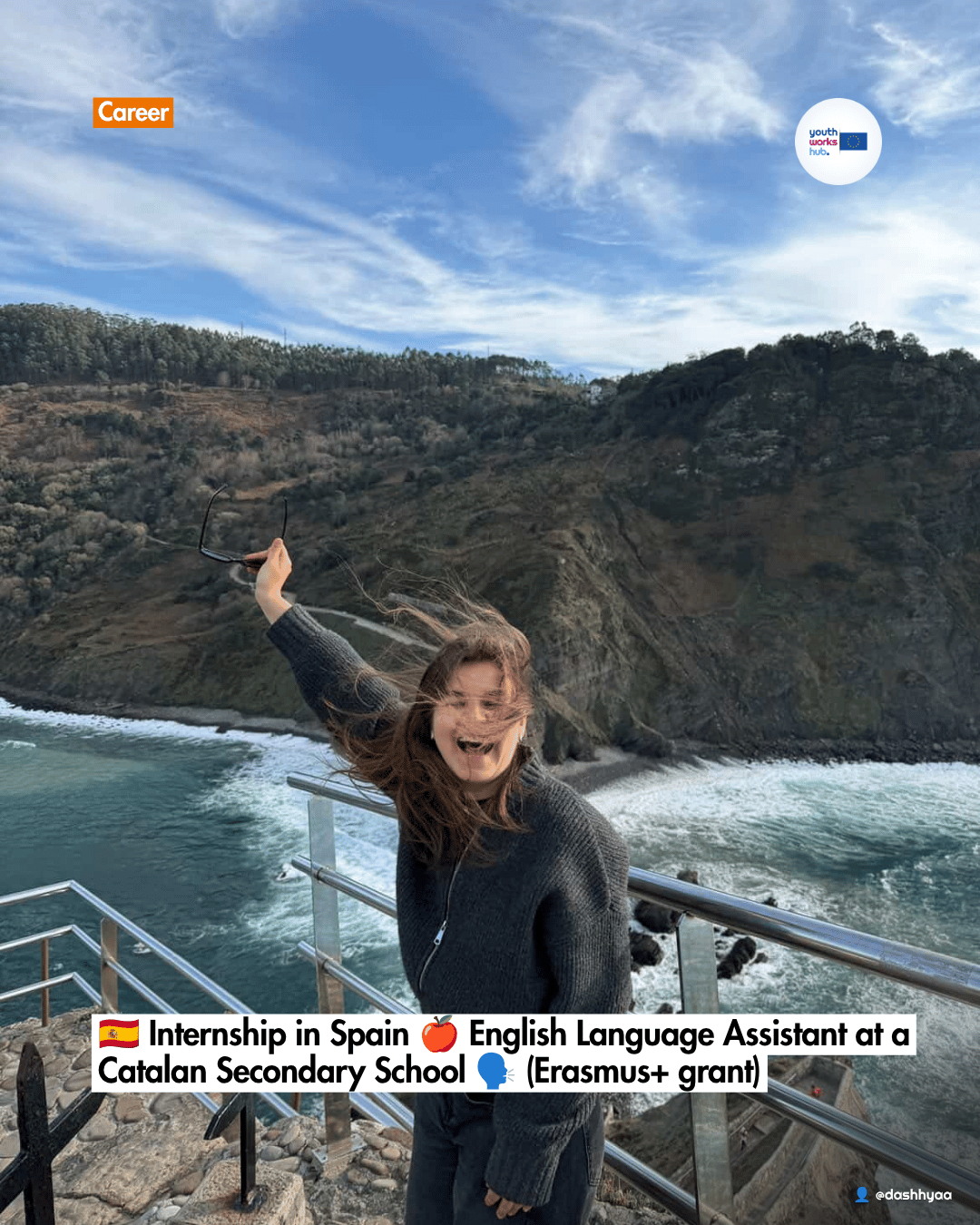 🇪🇸 Internship in Spain 🍎 English Language Assistant at a Catalan Secondary School 🗣️ (Erasmus+ grant)
