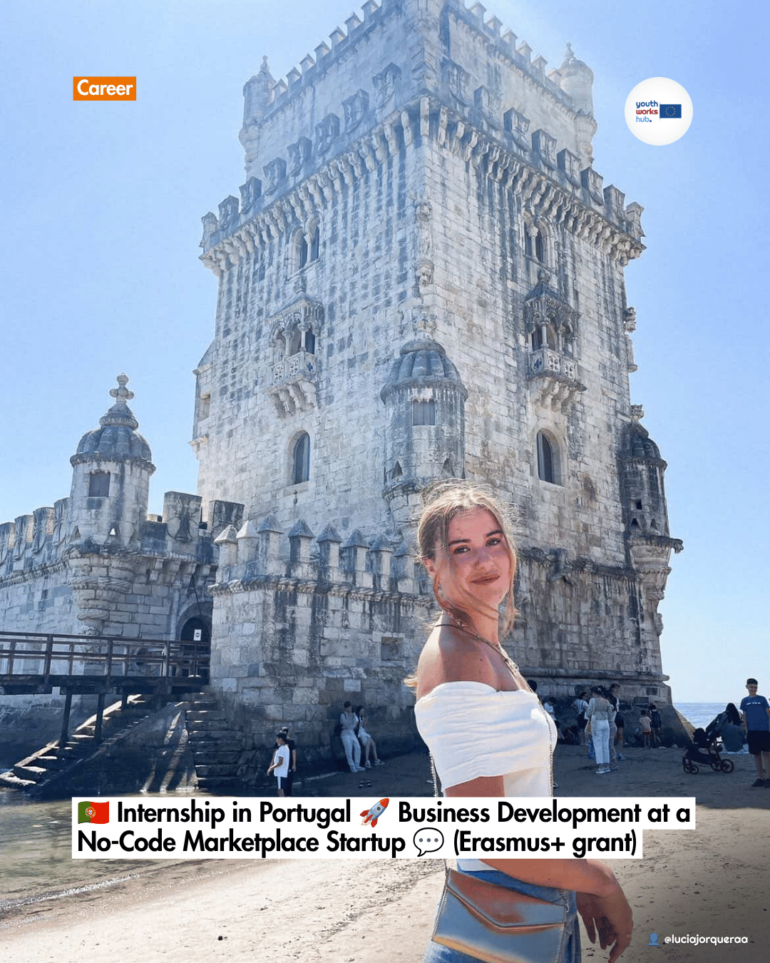 🇵🇹 Internship in Portugal 🚀 Business Development at a No-Code Marketplace Startup 💬 (Erasmus+ grant)