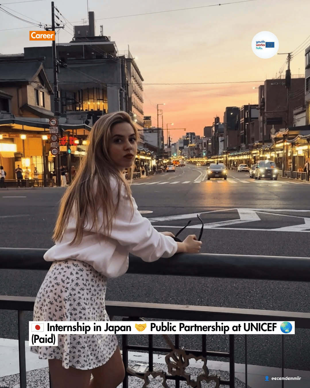 🇯🇵 Internship in Japan 🤝 Public Partnership at UNICEF 🌏 (Paid)