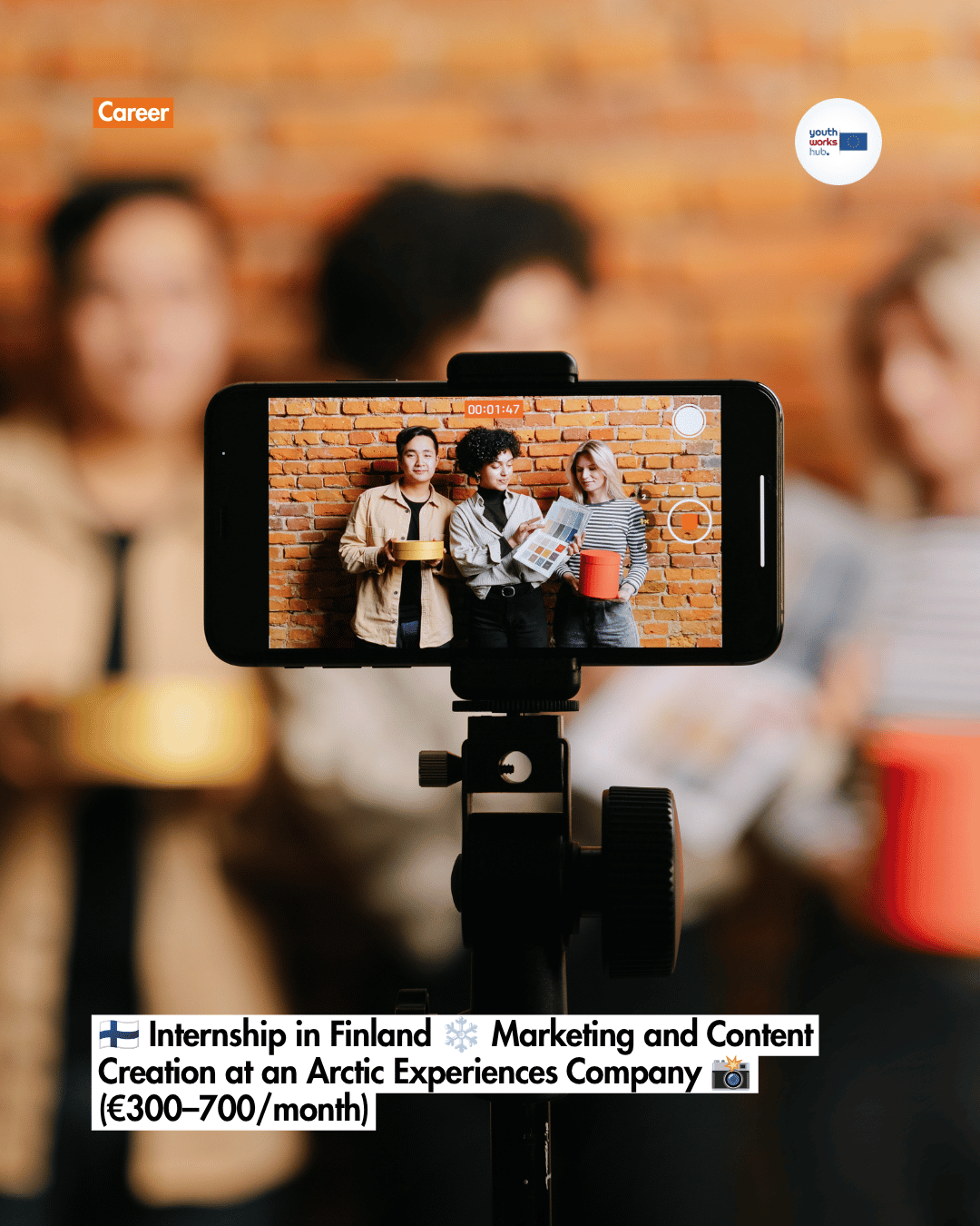 🇫🇮 Internship in Finland ❄️ Marketing and Content Creation at an Arctic Experiences Company 📸 (€300–700/month)