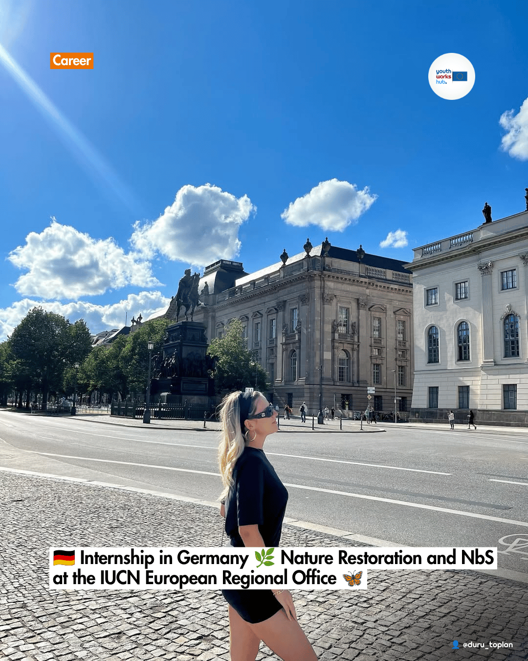 🇩🇪 Internship in Germany 🌿 Nature Restoration and NbS at the IUCN European Regional Office 🦋