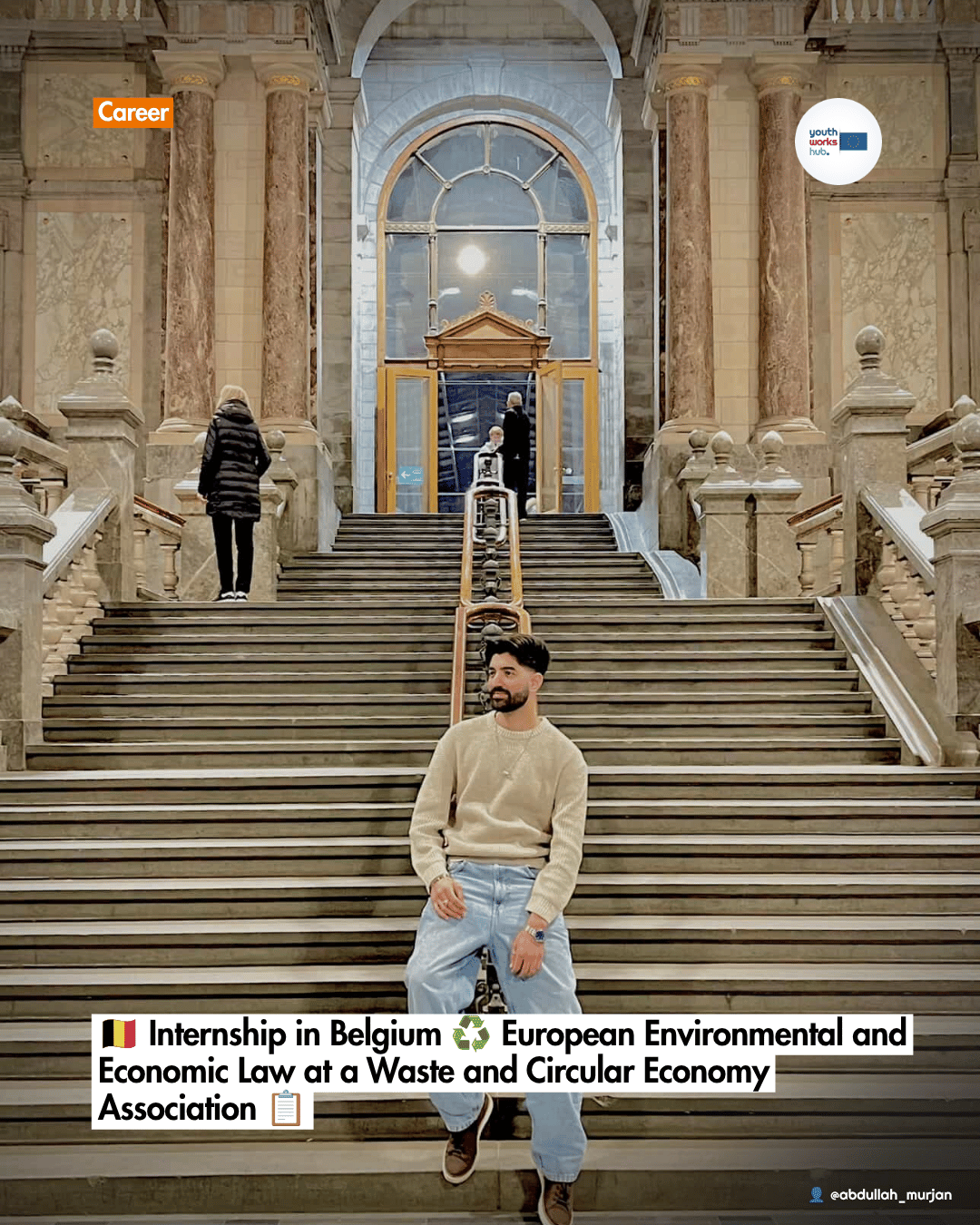 🇧🇪 Internship in Belgium ♻️ European Environmental and Economic Law at a Waste and Circular Economy Association 📋