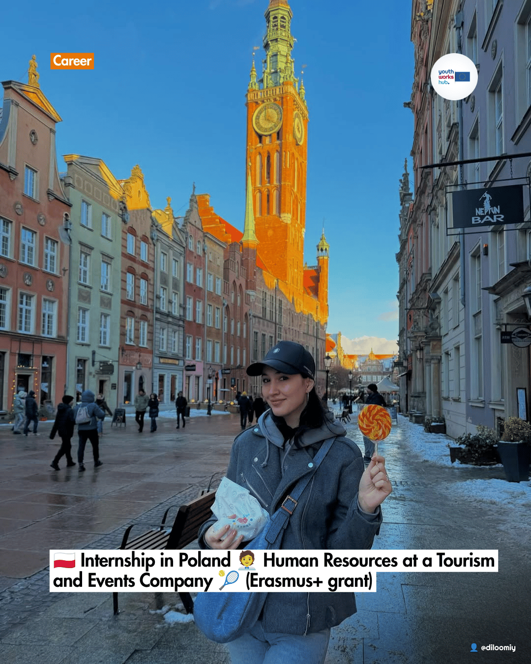 🇵🇱 Internship in Poland 🧑‍💼 Human Resources at a Tourism and Events Company 🎾 (Erasmus+ grant)