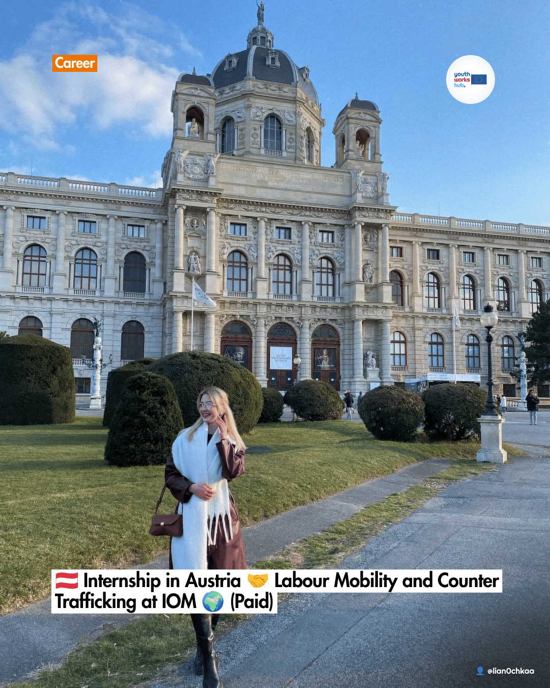 🇦🇹 Internship in Austria 🤝 Labour Mobility and Counter Trafficking at IOM 🌍 (Paid)