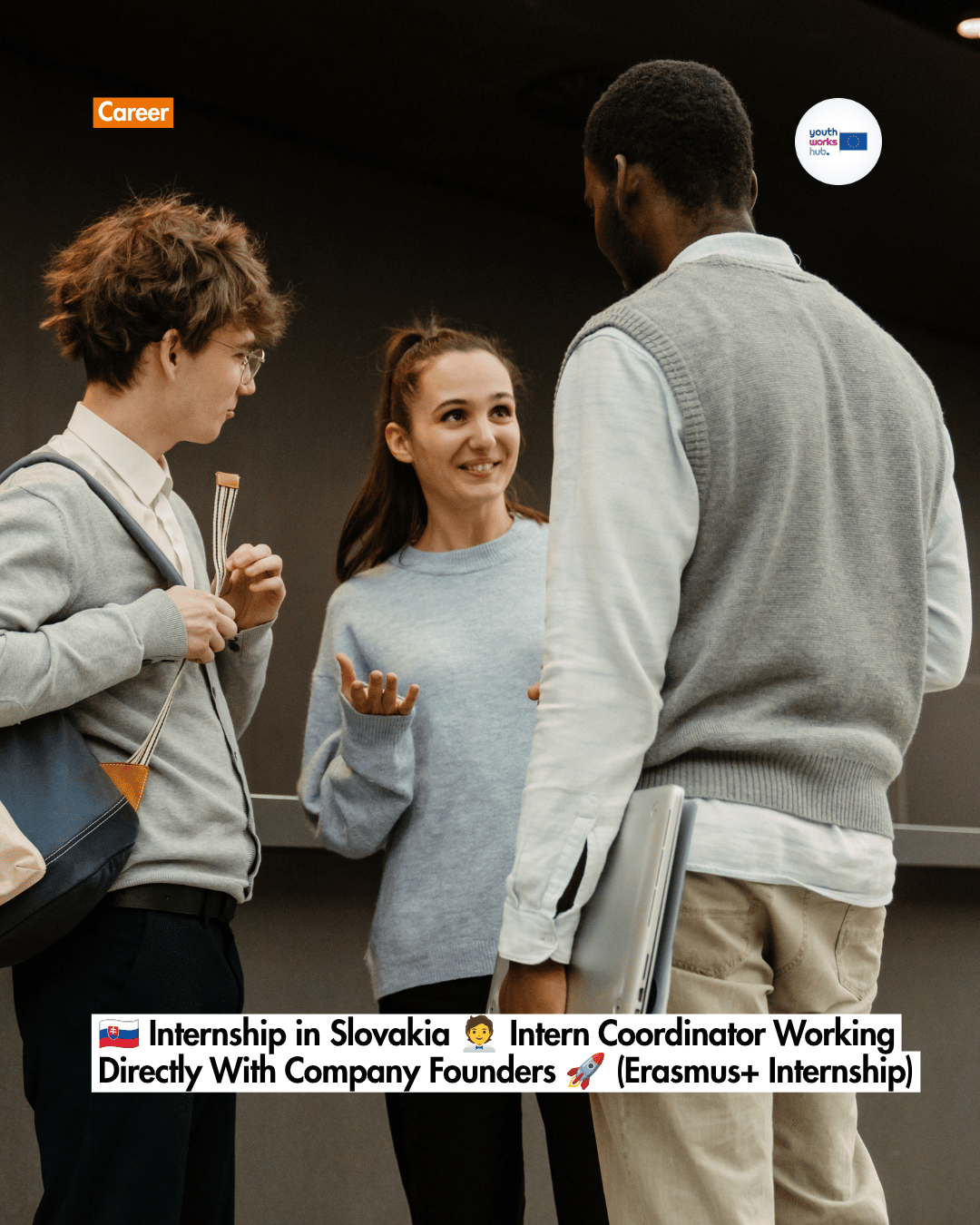 🇸🇰 Internship in Slovakia 🧑‍💼 Intern Coordinator Working Directly With Company Founders 🚀 (Erasmus+ Internship)