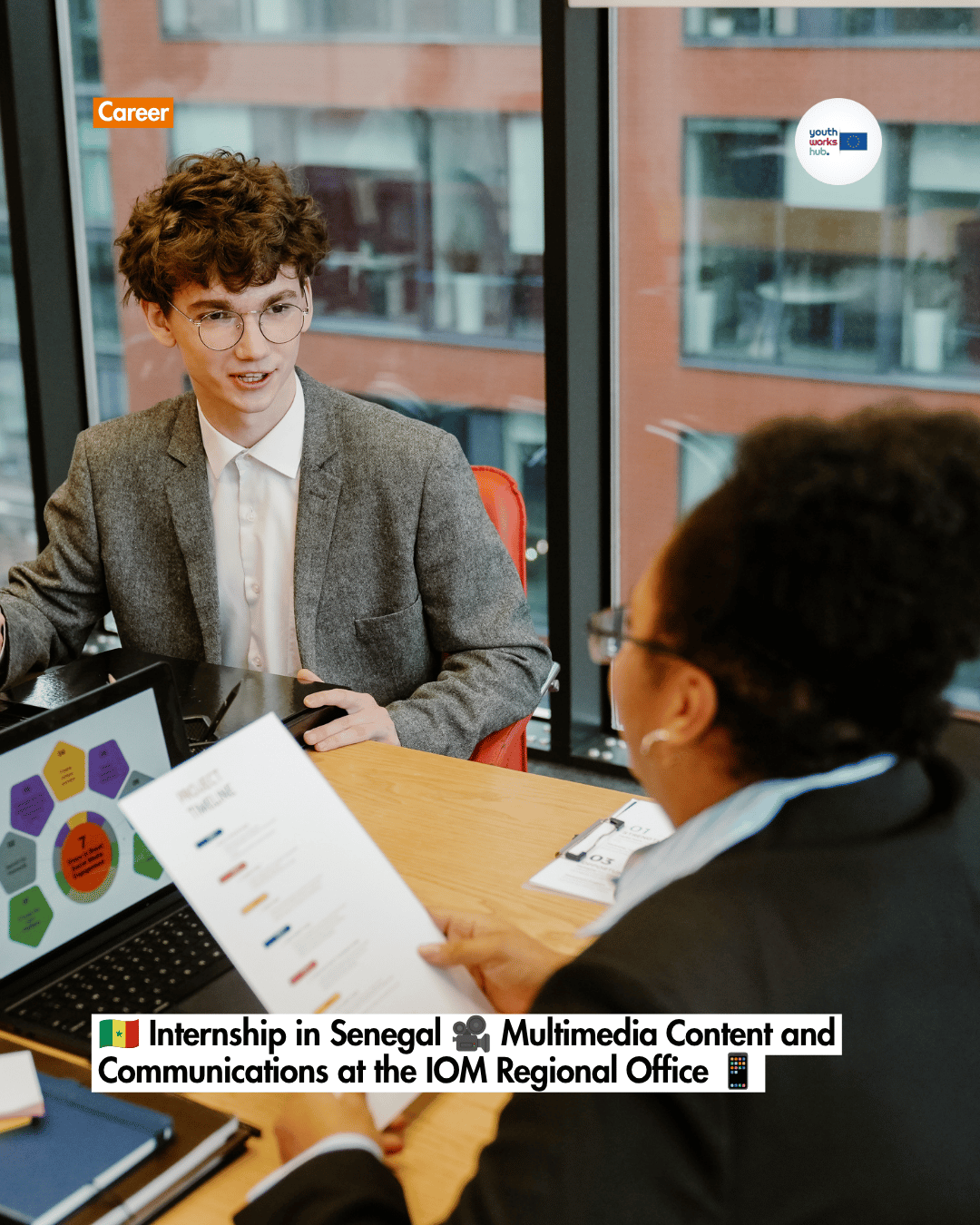 🇸🇳 Internship in Senegal 🎥 Multimedia Content and Communications at the IOM Regional Office 📱