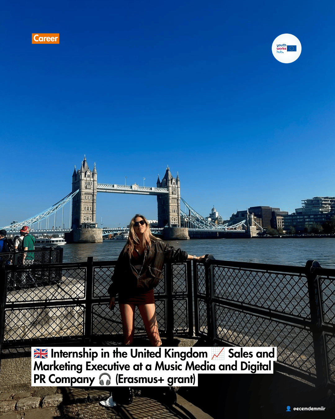 🇬🇧 Internship in the United Kingdom 📈 Sales and Marketing Executive at a Music Media and Digital PR Company 🎧 (Erasmus+ grant)