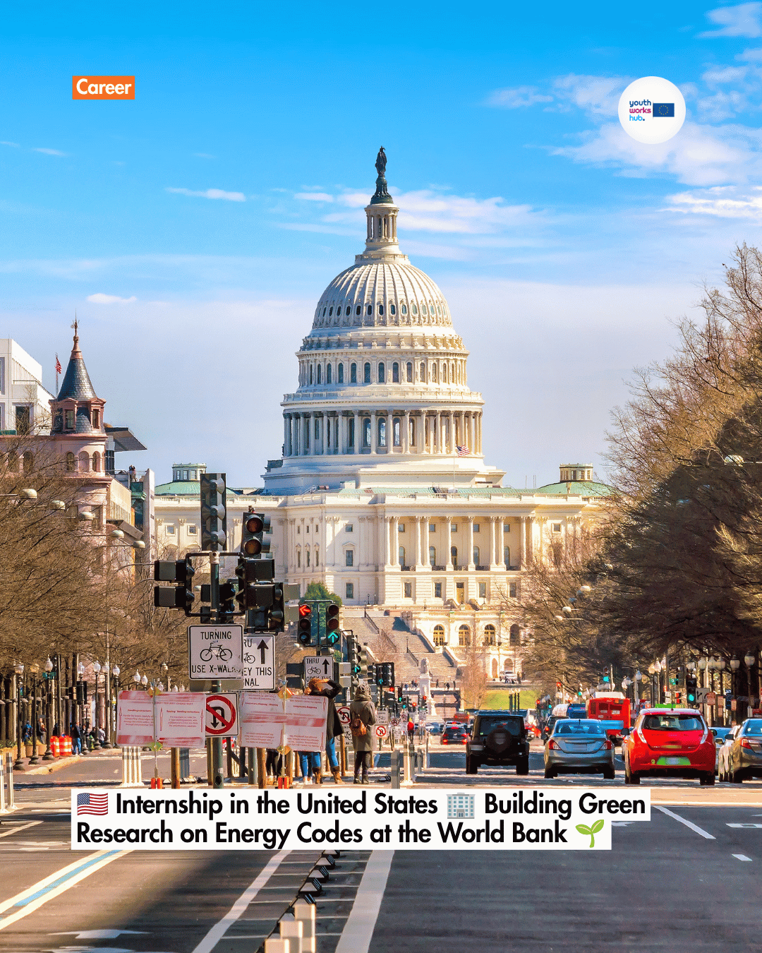 🇺🇸 Internship in the United States 🏢 Building Green Research on Energy Codes at the World Bank 🌱