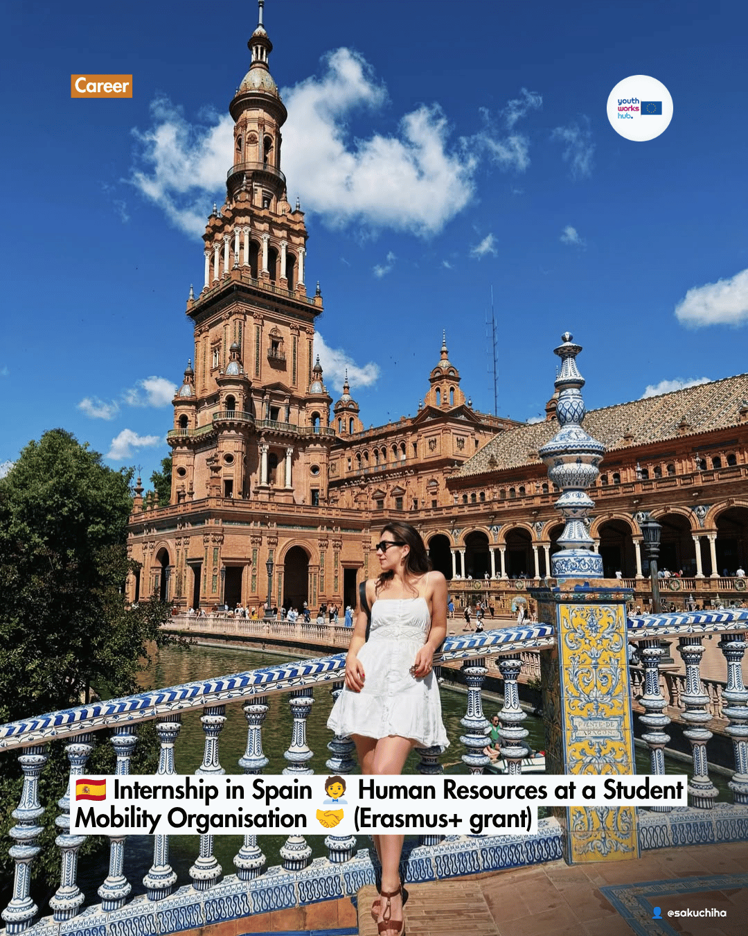 🇪🇸 Internship in Spain 🧑‍💼 Human Resources at a Student Mobility Organisation 🤝 (Erasmus+ grant)