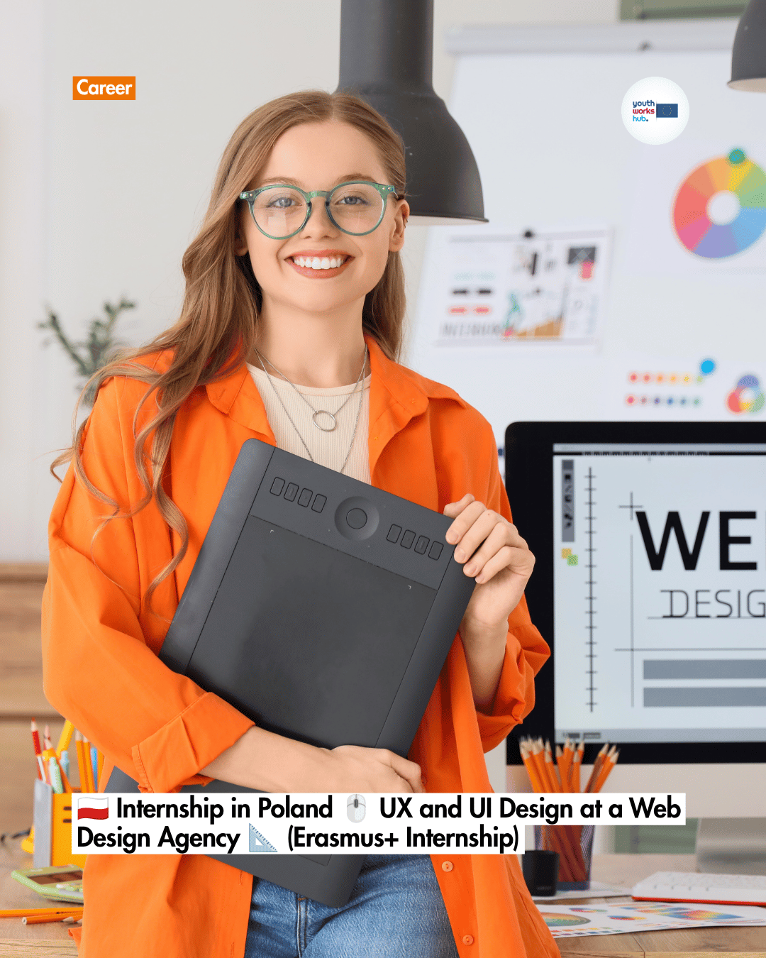 🇵🇱 Internship in Poland 🖱️ UX and UI Design at a Web Design Agency 📐 (Erasmus+ Internship)