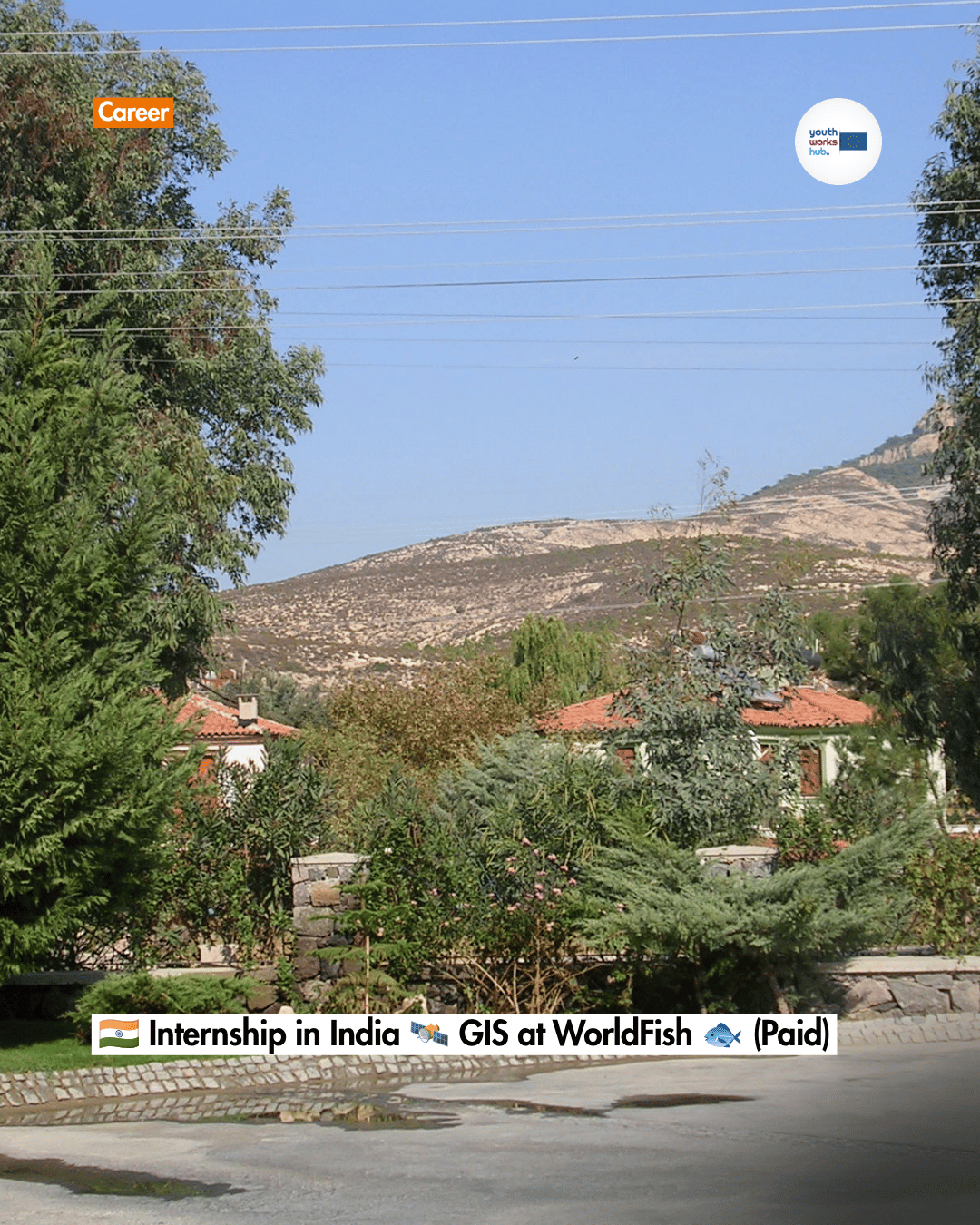 🇮🇳 Internship in India 🛰️ GIS at WorldFish 🐟 (Paid)