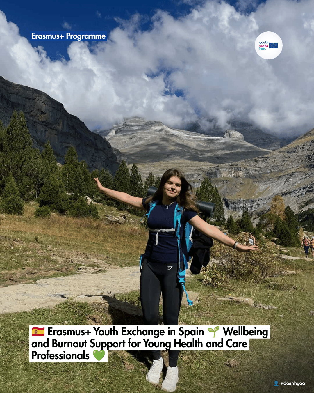 🇪🇸 Erasmus+ Youth Exchange in Spain 🌱 Wellbeing and Burnout Support for Young Health and Care Professionals 💚
