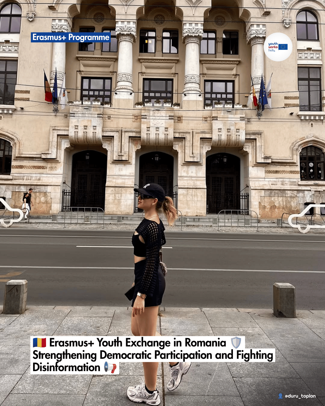 🇷🇴 Erasmus+ Youth Exchange in Romania 🛡️ Strengthening Democratic Participation and Fighting Disinformation 📢