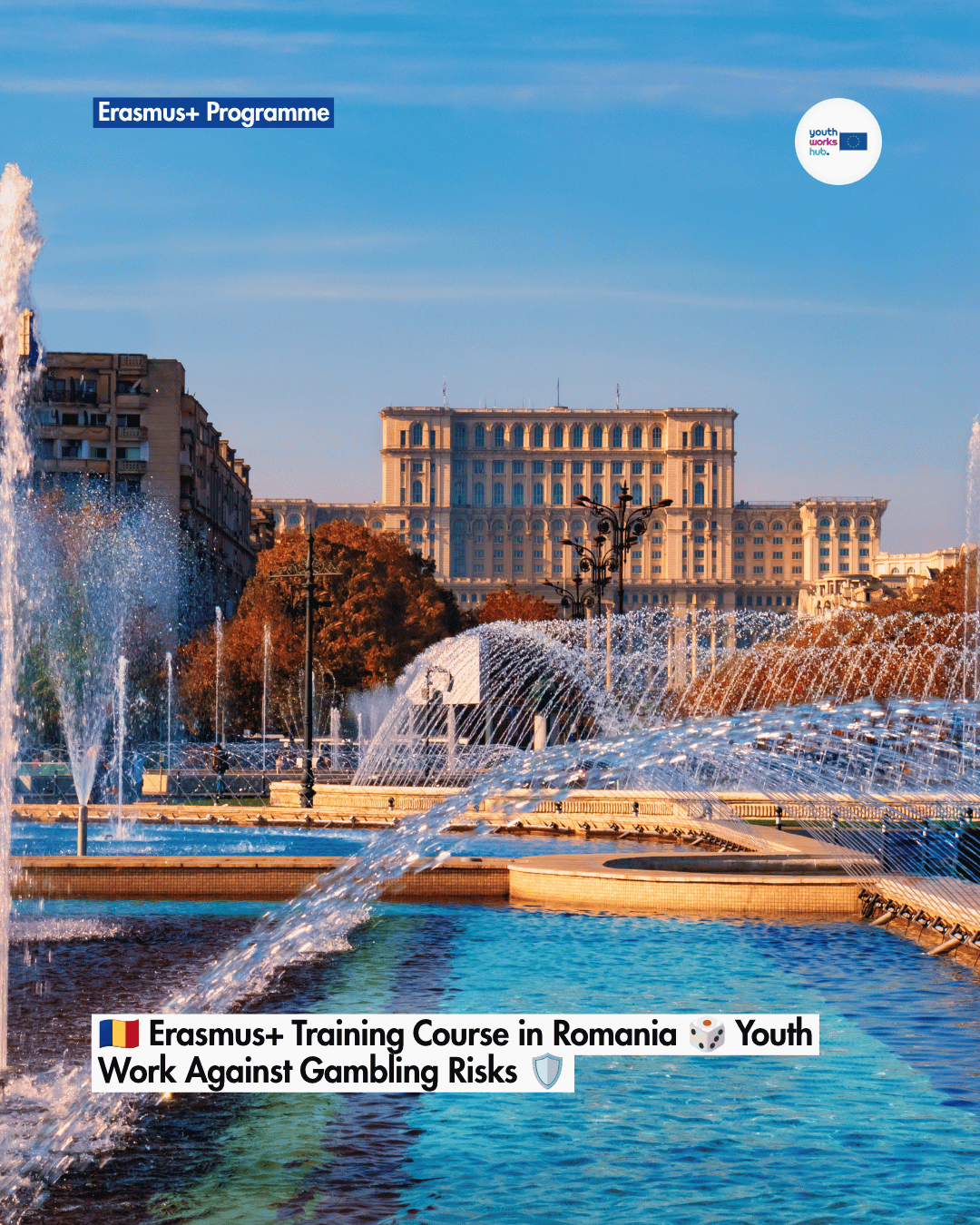 🇷🇴 Erasmus+ Training Course in Romania 🎲 Youth Work Against Gambling Risks 🛡️