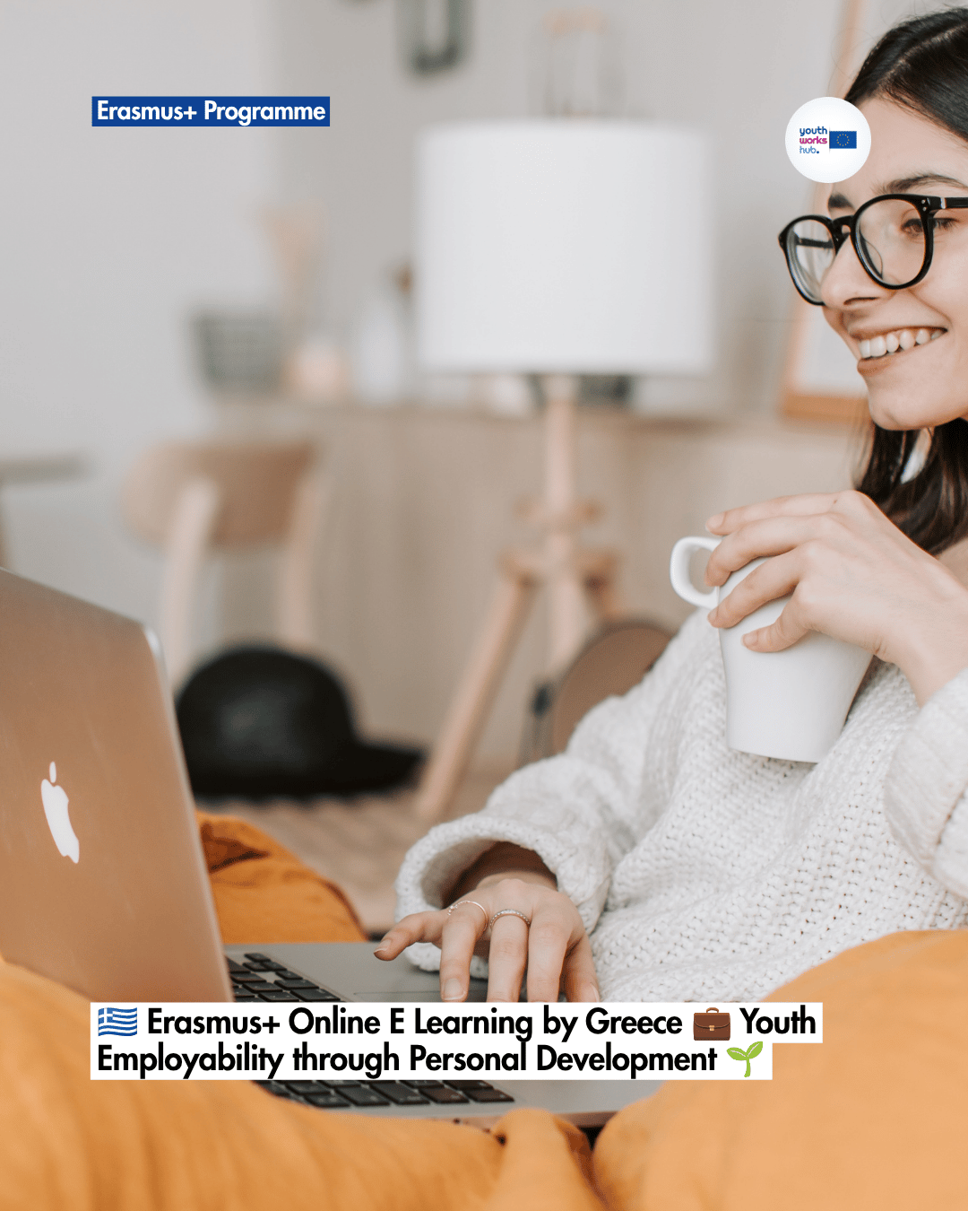🇬🇷 Erasmus+ Online E Learning by Greece 💼 Youth Employability through Personal Development 🌱