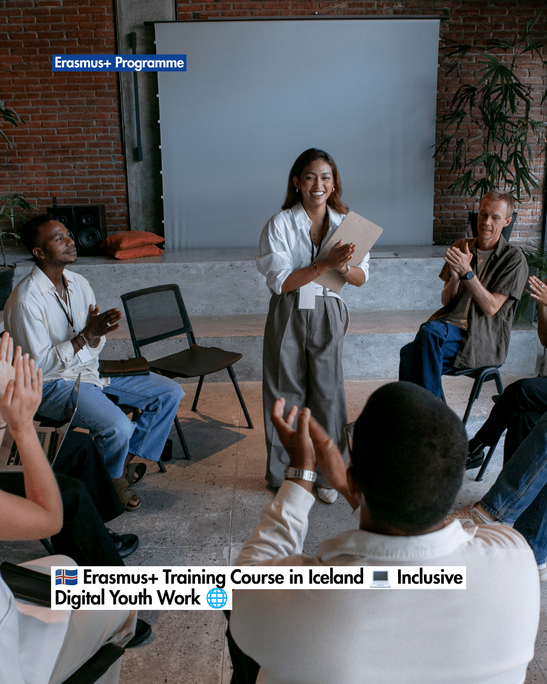 🇮🇸 Erasmus+ Training Course in Iceland 💻 Inclusive Digital Youth Work 🌐