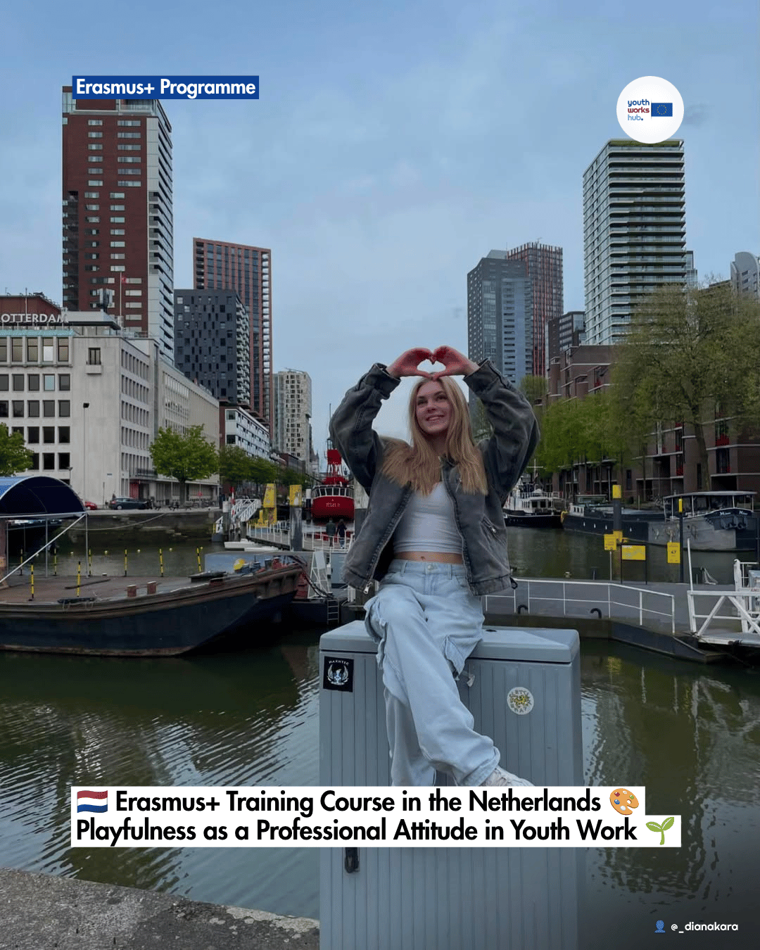 🇳🇱 Erasmus+ Training Course in the Netherlands 🎨 Playfulness as a Professional Attitude in Youth Work 🌱