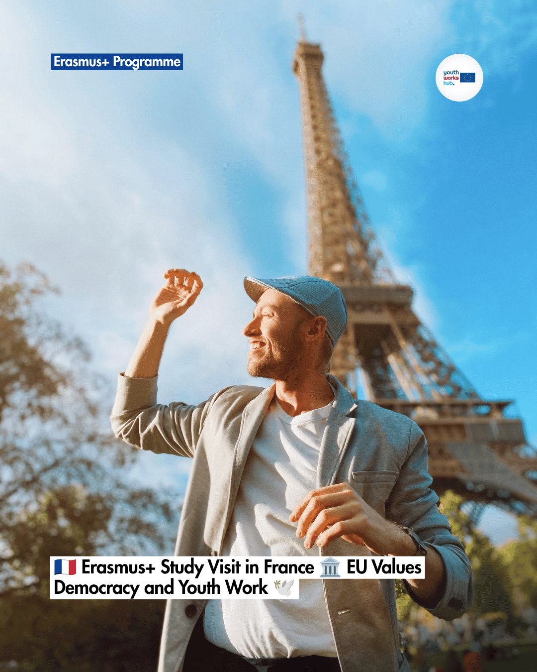 🇫🇷 Erasmus+ Study Visit in France 🏛️ EU Values Democracy and Youth Work 🕊️