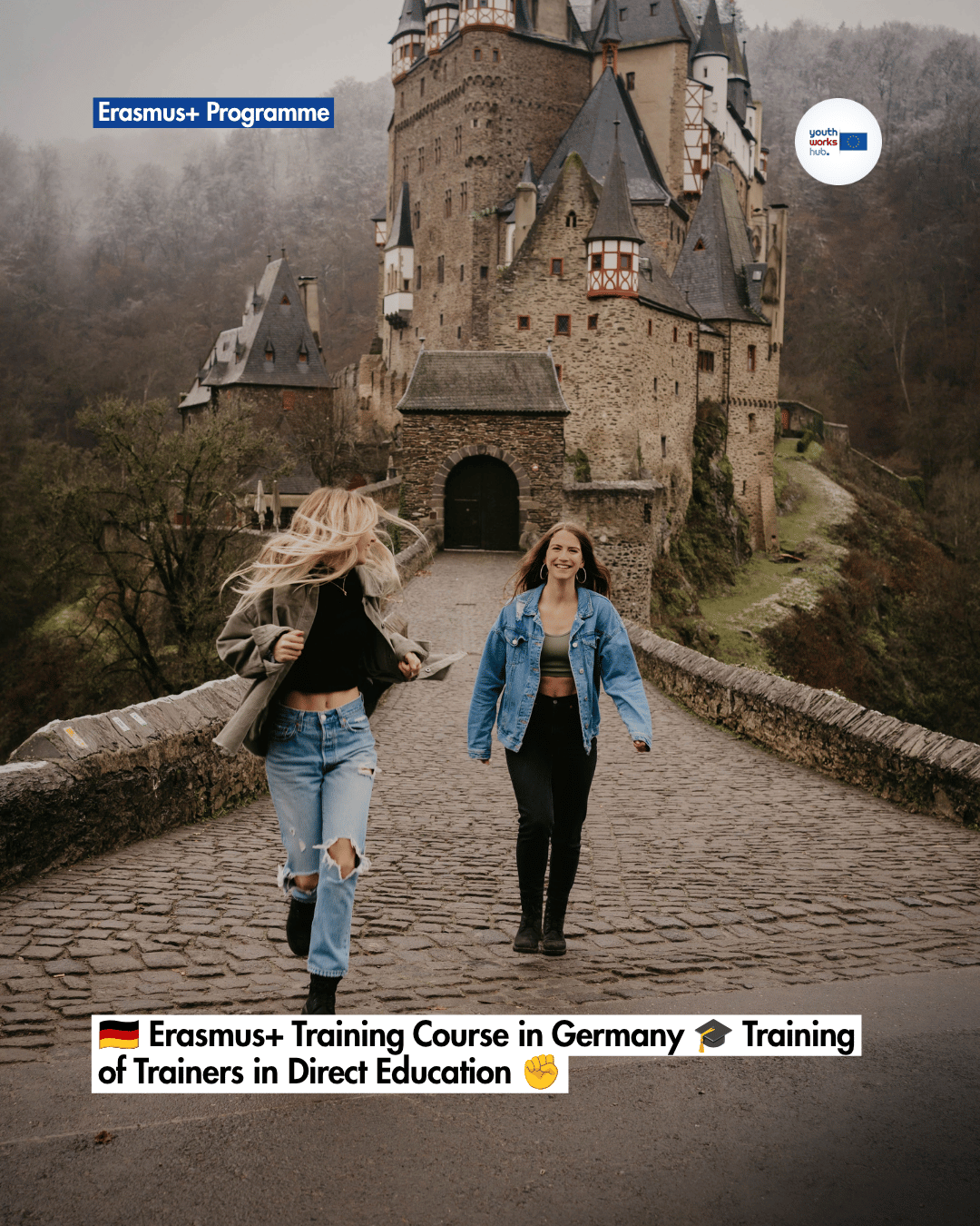 🇩🇪 Erasmus+ Training Course in Germany 🎓 Training of Trainers in Direct Education ✊