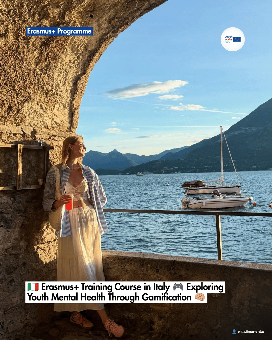 🇮🇹 Erasmus+ Training Course in Italy 🎮 Exploring Youth Mental Health Through Gamification 🧠