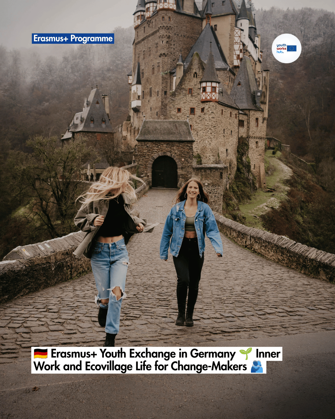 🇩🇪 Erasmus+ Youth Exchange in Germany 🌱 Inner Work and Ecovillage Life for Change-Makers 🫂