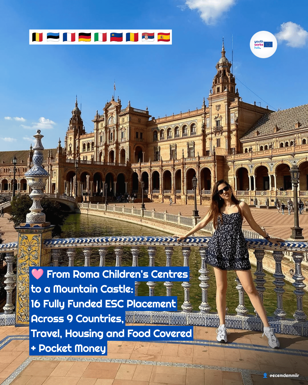 🩷 From Roma Children's Centres to a Mountain Castle: 16 Fully Funded ESC Placements Across 9 Countries, Travel, Housing and Food Covered