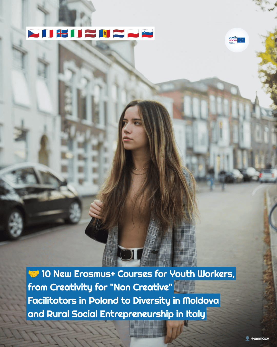🤝 10 New Erasmus+ Courses for Youth Workers, from Creativity for "Non Creative" Facilitators in Poland to Diversity in Moldova and Rural Social Entrepreneurship in Italy