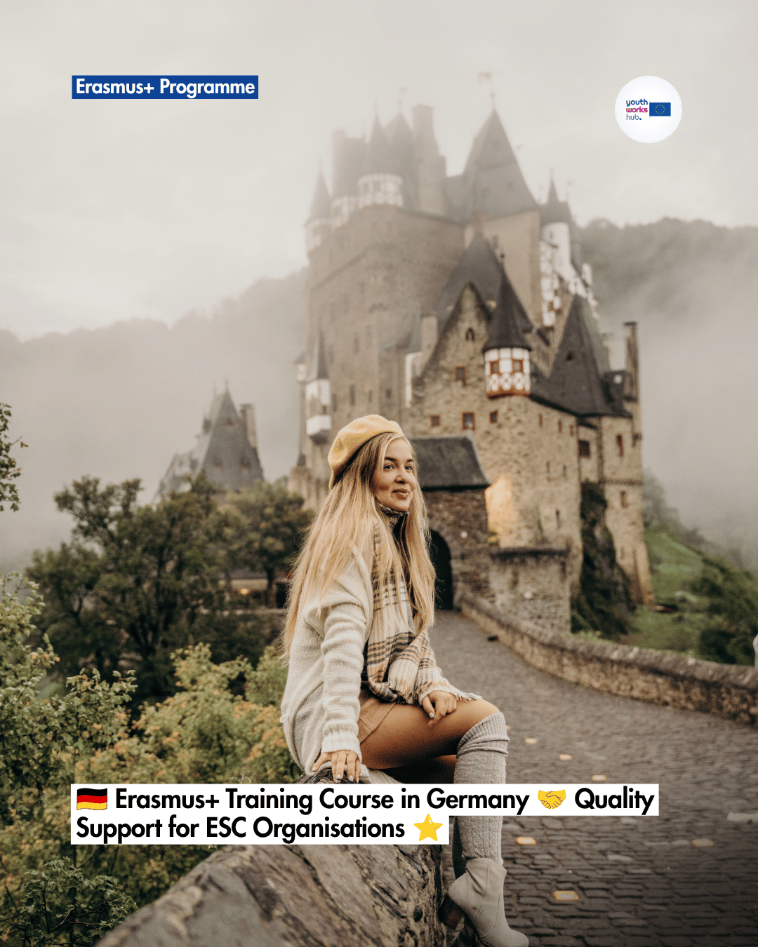 🇩🇪 Erasmus+ Training Course in Germany 🤝 Quality Support for ESC Organisations ⭐