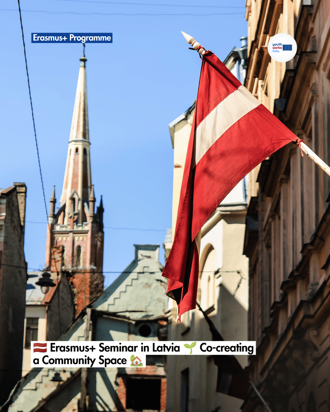 🇱🇻 Erasmus+ Seminar in Latvia 🌱 Co-creating a Community Space 🏡