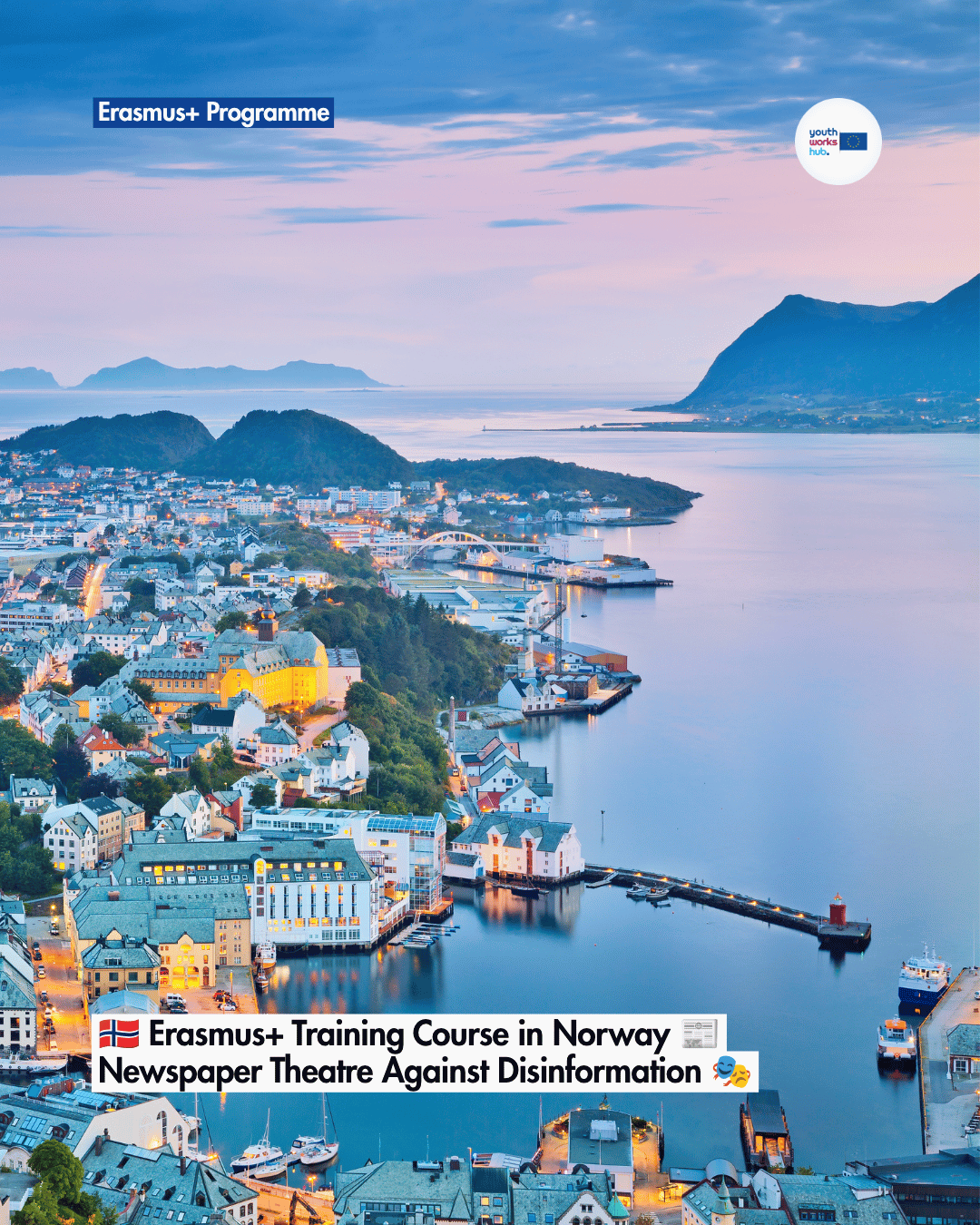 🇳🇴 Erasmus+ Training Course in Norway 📰 Newspaper Theatre Against Disinformation 🎭
