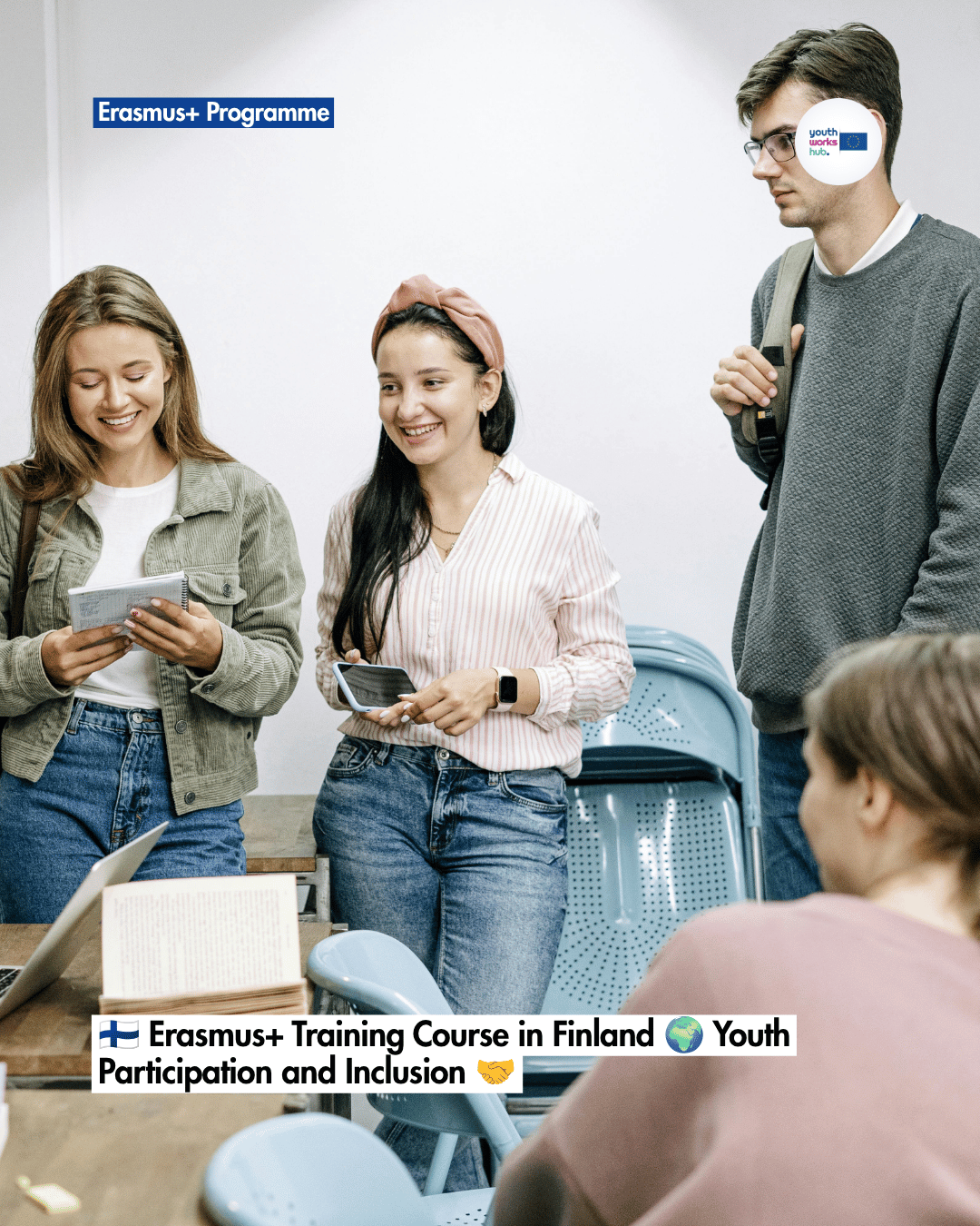 🇫🇮 Erasmus+ Training Course in Finland 🌍 Youth Participation and Inclusion 🤝