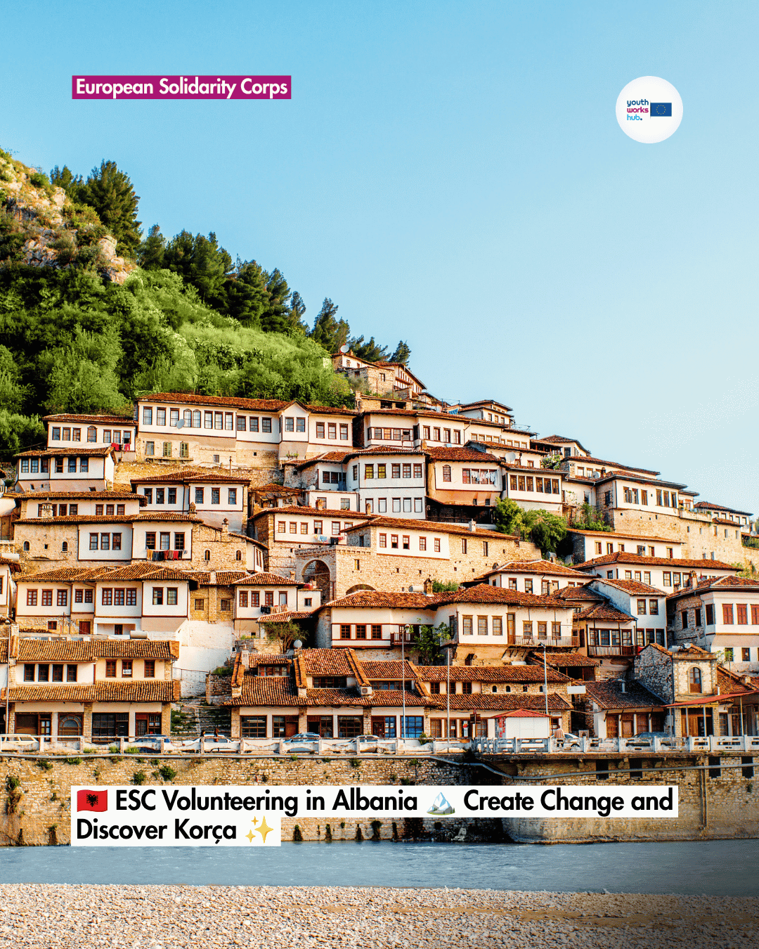 🇦🇱 ESC Volunteering in Albania 🏔️ Create Change and Discover Korça ✨
