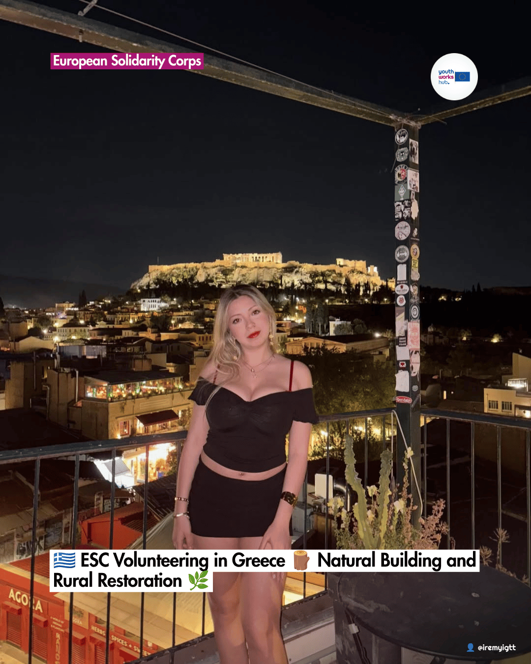 🇬🇷 ESC Volunteering in Greece 🪵 Natural Building and Rural Restoration 🌿