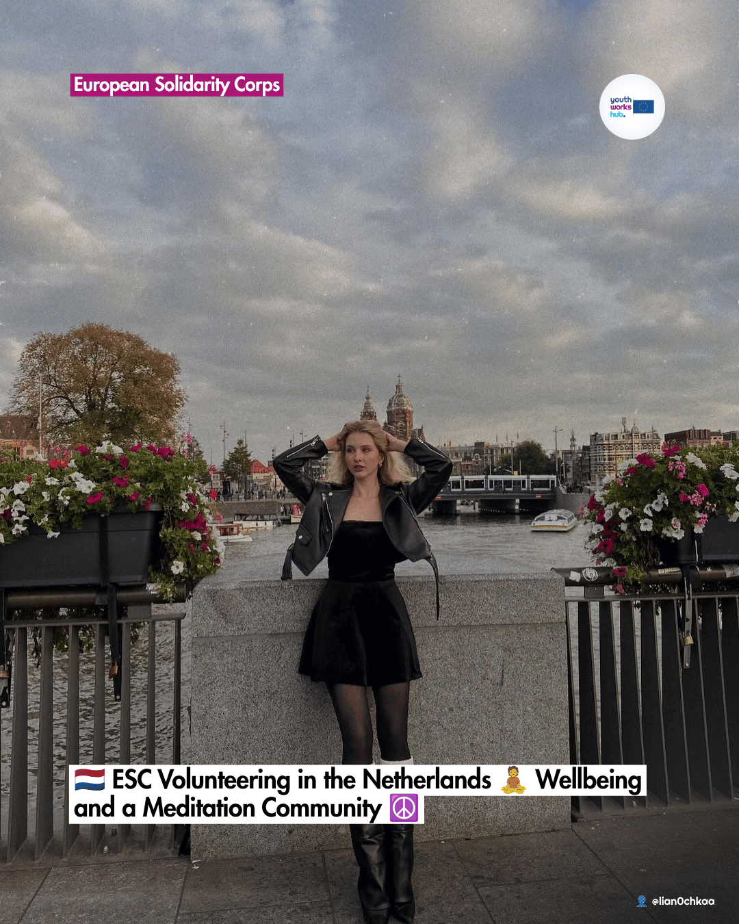 🇳🇱 ESC Volunteering in the Netherlands 🧘 Wellbeing and a Meditation Community ☮️
