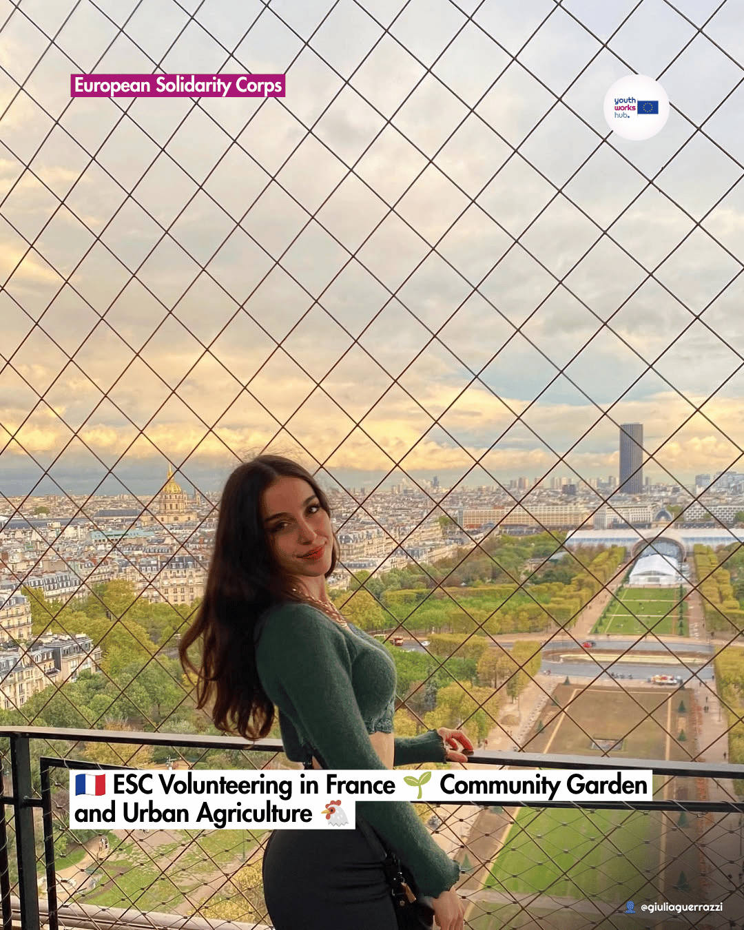 🇫🇷 ESC Volunteering in France 🌱 Community Garden and Urban Agriculture 🐔