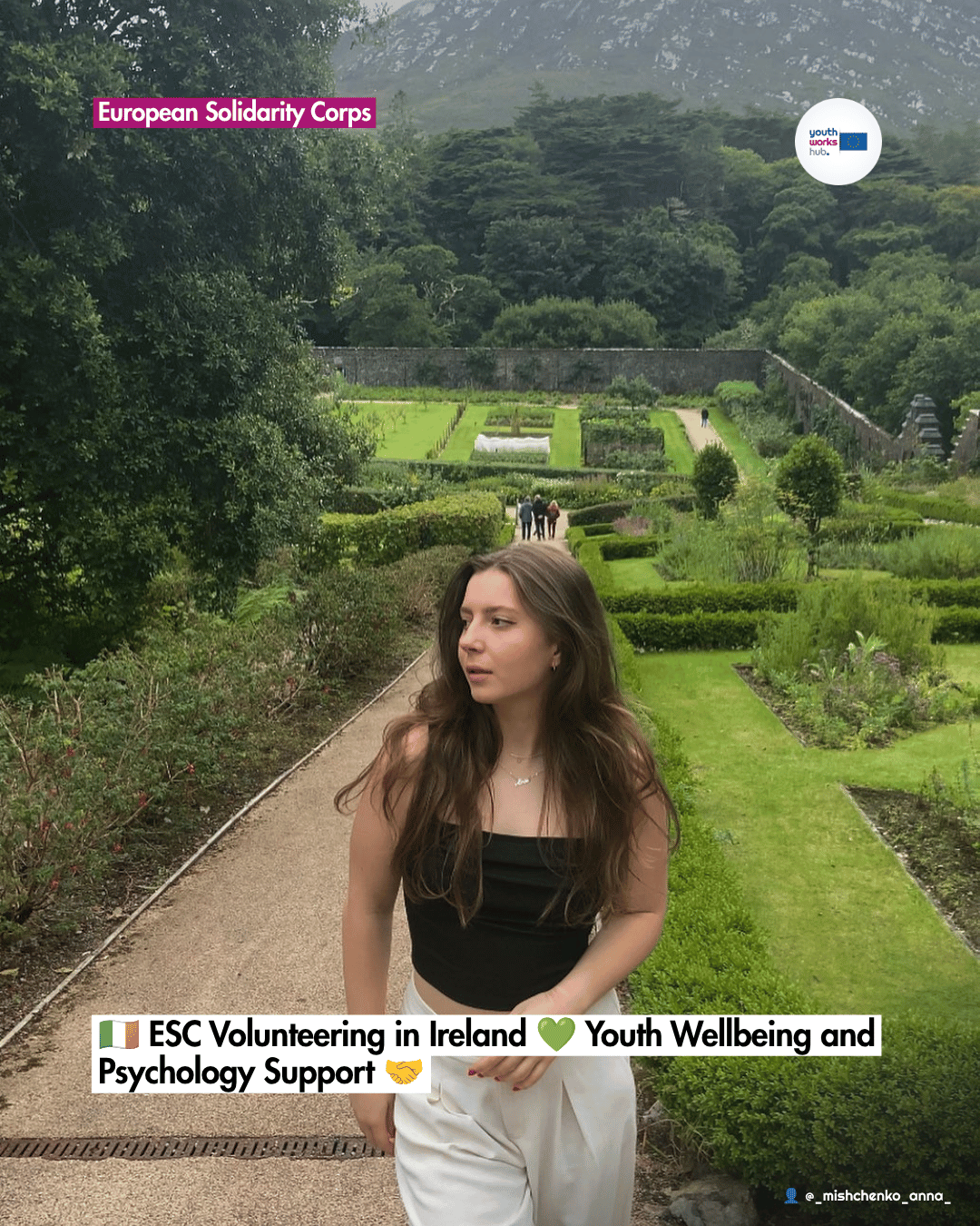 🇮🇪 ESC Volunteering in Ireland 💚 Youth Wellbeing and Psychology Support 🤝